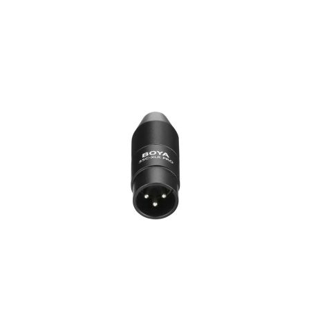 BOYA 35C-XLR Pro Mini-Jack to XLR Adapter with Power Converter