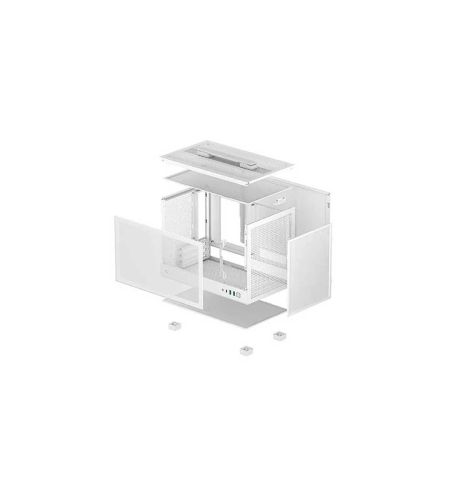 DeepCool CH160 Ultra-portable mini-ITX Case White