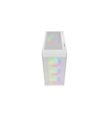 Gamdias ATHENA M3 WH ARGB Built-in 4 PWM Fans E-ATX Mid-Tower Gaming Casing (White)
