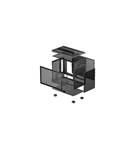 DeepCool CH160 Mesh BK Portable High Airflow mini-ITX Case