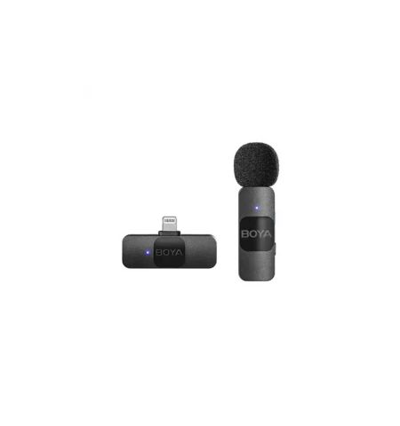 BOYA BY-V1 Ultracompact 2.4GHz Wireless Microphone System for iOS Device