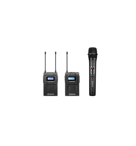 BOYA BY-WM8 Pro-K4 UHF Dual-Channel Wireless Microphone System