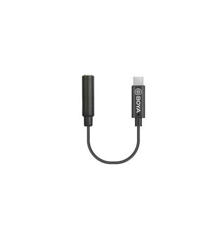 Boya BY-K4 3.5mm TRS to Type-C Audio Adapter