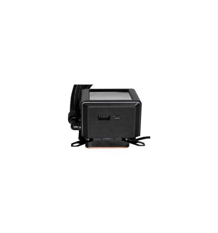 LIAN LI GA II LCD 360 AIO Liquid Cooler Black