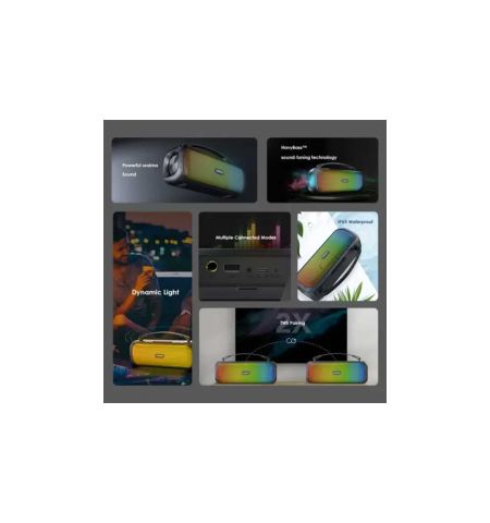 Oraimo Boom OBS-75D Dynamic Light Effects Portable Wireless Speaker
