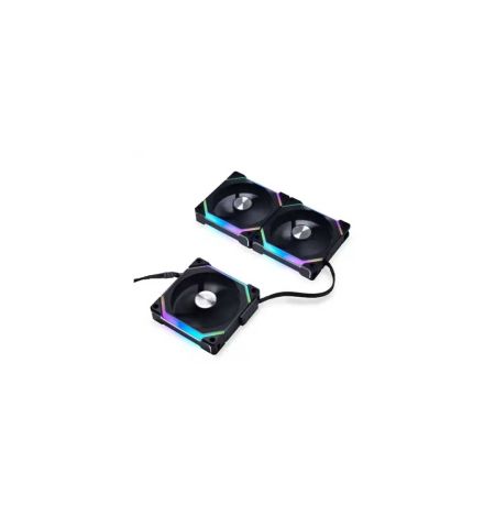Lian Li UNI SLV2 ARGB PWM 120mm Fan Black 3-Pack