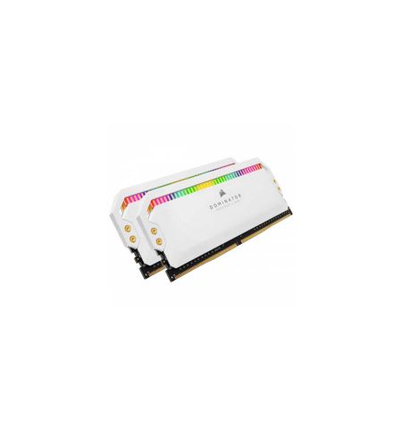 Corsair DOMINATOR PLATINUM RGB 32GB (2x16GB) DDR4 3200MHz C16 RAM Kit White