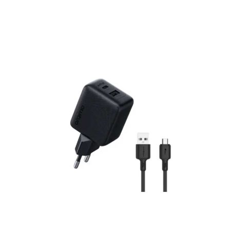 Oraimo Cannon 18D Dual Port 18W Charger Adapter with Micro USB Cable