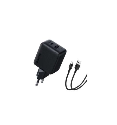 Oraimo Cannon Dual Port 18W Charger Adapter with Type-C Cable