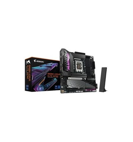 GIGABYTE B860M AORUS ELITE WIFI6E DDR5 Micro ATX Motherboard