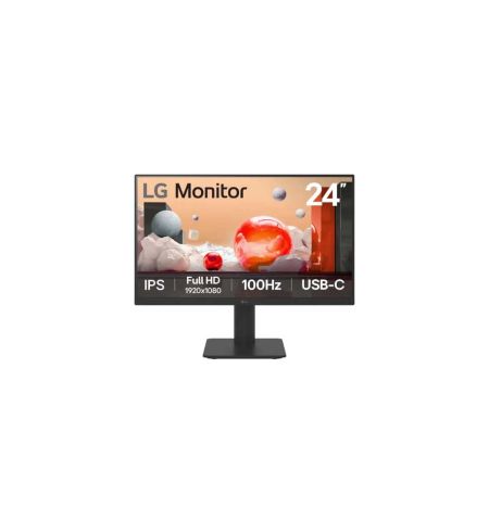 LG 24MS570B-B 24-inch IPS Full HD Monitor with USB-C