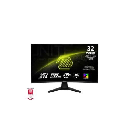 MSI MAG 32CQ6F 31.5 Inch 180Hz VA WQHD Curved Gaming Monitor