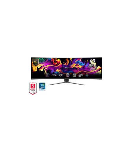 MSI MPG 491CQP QD-OLED 49" 144Hz Curved Gaming Monitor