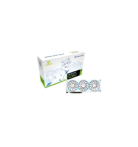 Manli Polar Fox GeForce RTX 5080 OC 16GB GDDR7 Graphics Card