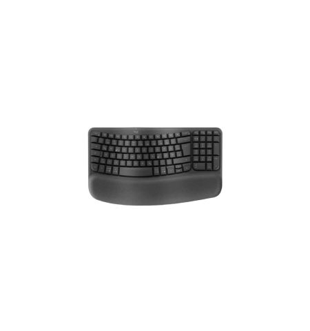 Logitech Wave Keys Easy-Switch Wireless Ergonomic Keyboard