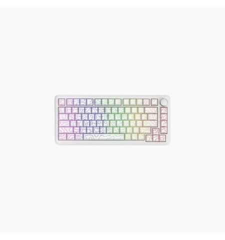 AJAZZ AK820 MAX Ultra HE Magnetic Gaming Keyboard - Contour Line White