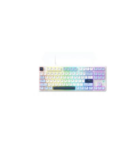 AJAZZ AK870 V2 Wired Mechanical Keyboard - Blue White