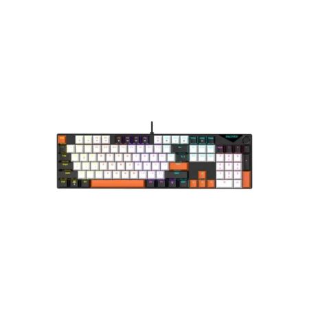 AJAZZ NK104 Wired Mechanical Keyboard orange-white-black