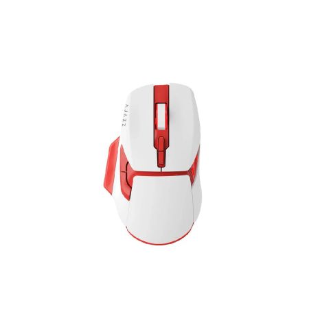 Ajazz AJ039 Wired Gaming Mouse - Red & White