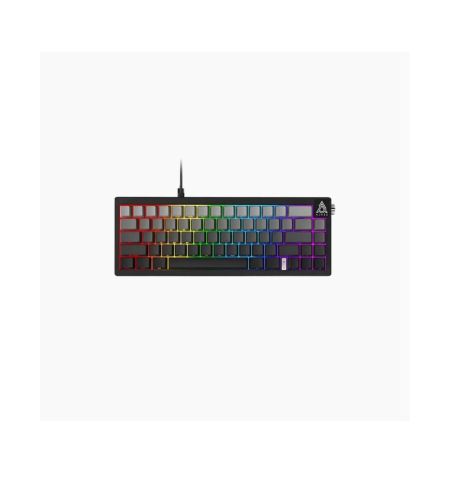 Ajazz AK650 Gradient Black Grey Wired Mechanical Keyboard