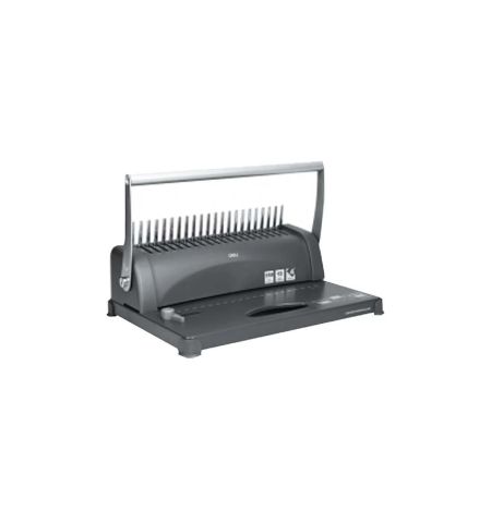 Deli E3871 350 Sheets 21-HOLE Steel Comb Spiral Binding Machine