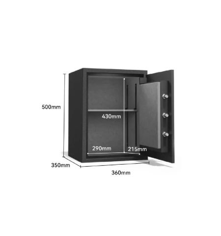 Deli ET600 Fireproof Digital Safe Box / Locker / Vault