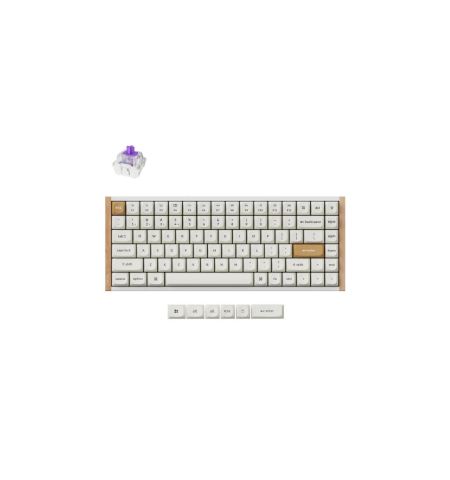 Keychron K2 HE Tri-mode Magnetic Switch Keyboard - White