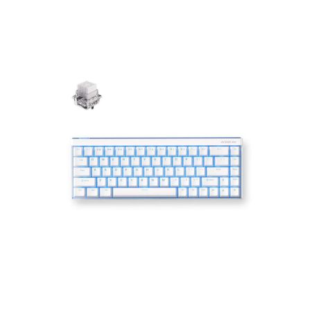 MCHOSE Ace 68 Air HE Magnetic Switch Gaming Keyboard - Snow White