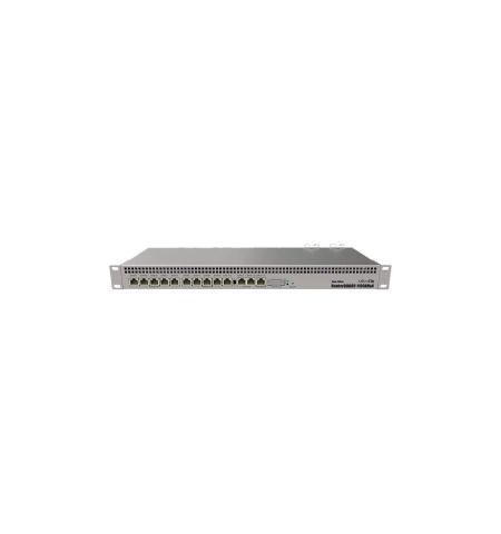 MikroTik RB1100Dx4 4 Core CPU 1.4GHz,1GB RAM,13 Gigabit LAN Port, 60GB M.2 Drive for Dude Database, Router OS