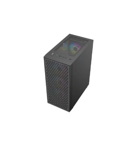XTREME A100B MID TOWER ATX FRONT MESH CASE WITH 4 RGB FAN WITHOUT PSU TEMPERED GLASS