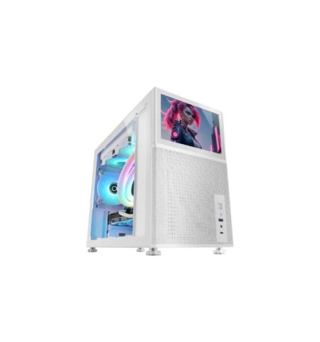 Xtreme D777W Mid Tower Casing With 7-inch Display