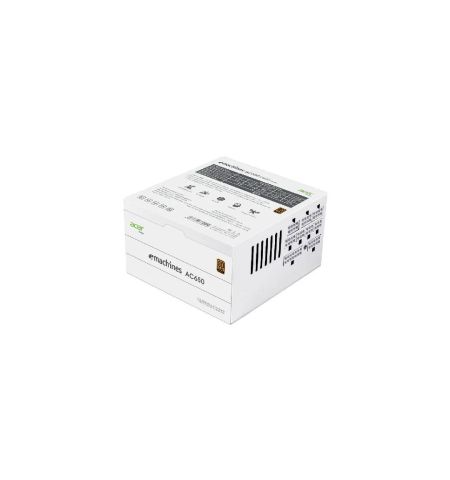 Acer eMachines AC650W 650W Full Modular 80 Plus Bronze Certified White Power Supply