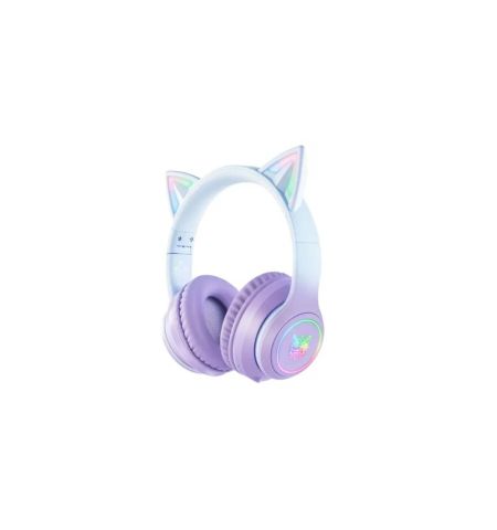 ONIKUMA B90 RGB Bluetooth Purple Gaming Headphone