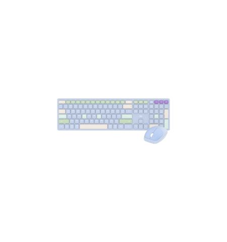 Fantech GO POP WK895 Wireless Keyboard-Mouse Combo Blue