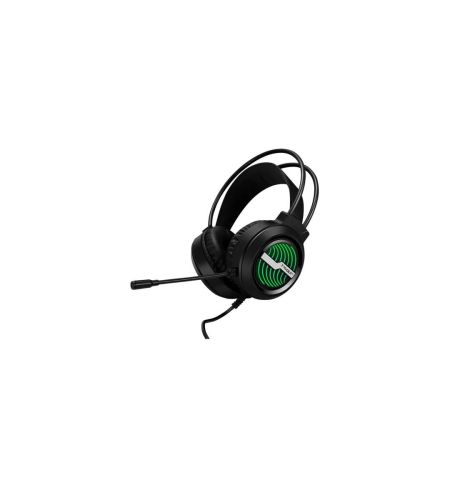 T-WOLF H130 Comfort-Fit Wired Gaming Headset (Black)