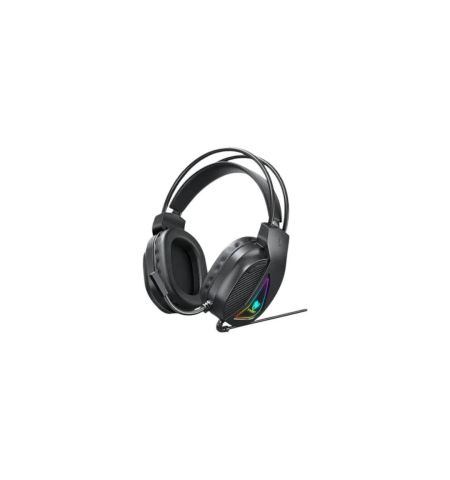 T-WOLF H160 Wired Gaming Headset with Mic (Black)