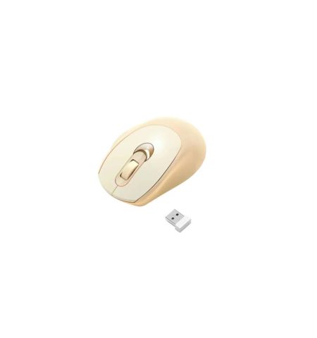 T-WOLF Q8 Dual-Mode Wireless Mouse Milk Tea