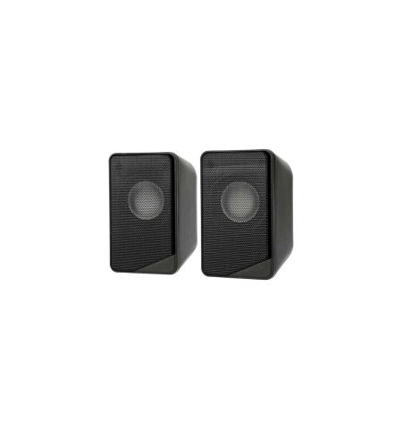 T-WOLF S2 USB-Powered 2.0 Stereo Desktop Speakers (Black)