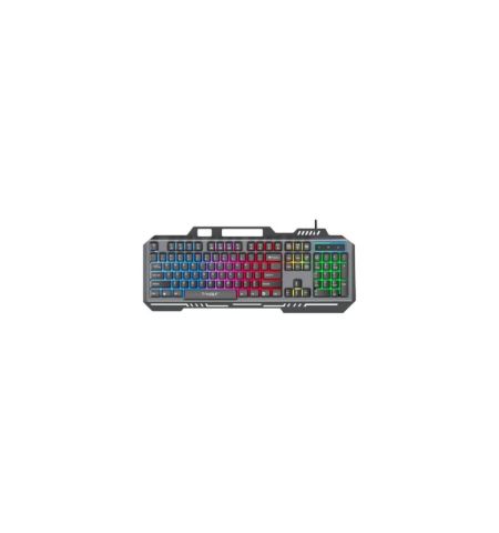 T-WOLF T16 Membrane RGB Wired Gaming Keyboard Black