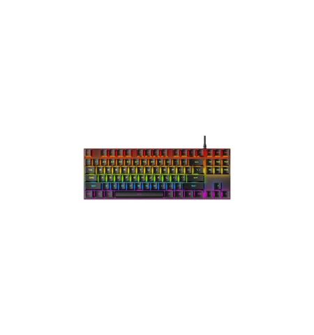 T-WOLF T18 Wired RGB Gaming Mechanical Keyboard (Black - Blue Switch)