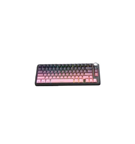 T-WOLF T40 Tri-Mode RGB Mechanical Gaming Keyboard Pink