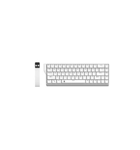 T-Wolf K68 Tri-Mode RGB Shine-through Mechanical Keyboard White