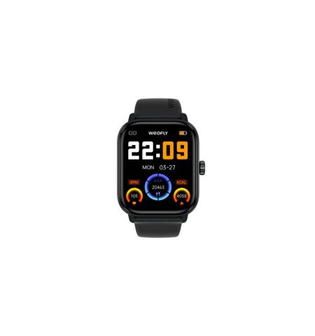 Weofly Active 3 Bluetooth Calling Smartwatch Black