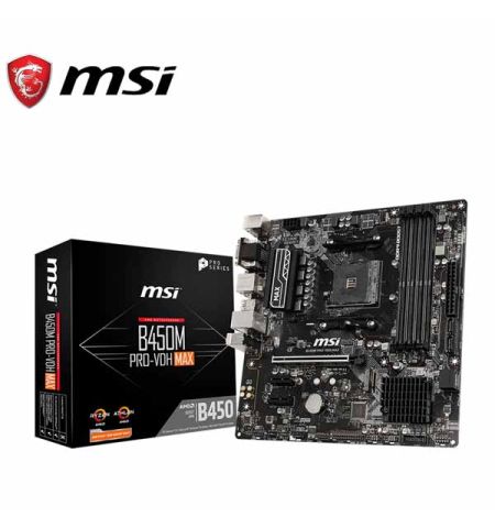 MSI B450M PRO-VDH MAX DDR4 AMD Motherboard price in Bangladesh