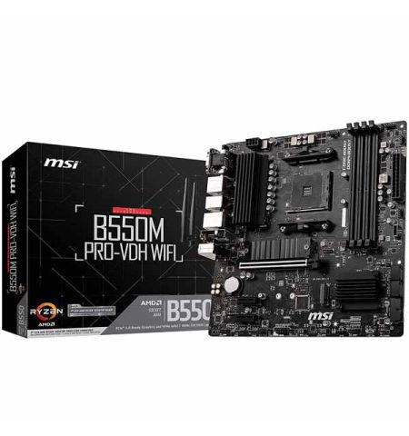 MSI B550M PRO-VDH WIFI DDR4 AMD AM4 Motherboard price in Bangladesh