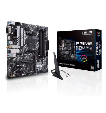 Asus PRIME B550M-A Wi-Fi 6 AMD Micro ATX Motherboard