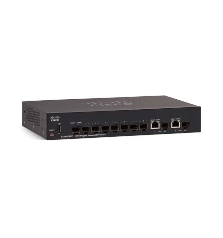 Cisco SG350-10SFP 10-Port Gigabit Managed SFP Switch