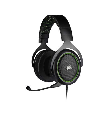 Corsair HS50 Pro Wired Stereo Green Gaming Headphone