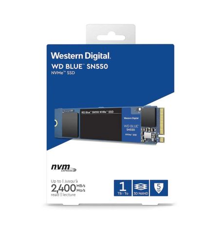 Western Digital Blue SN550 1TB M.2 2280 PCIe NVMe SSD Drive