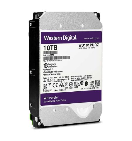 Western Digital Purple 10TB SATA 7200RPM Surveillance Hard drive